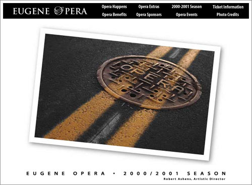 Eugene Opera 2000-01 season site